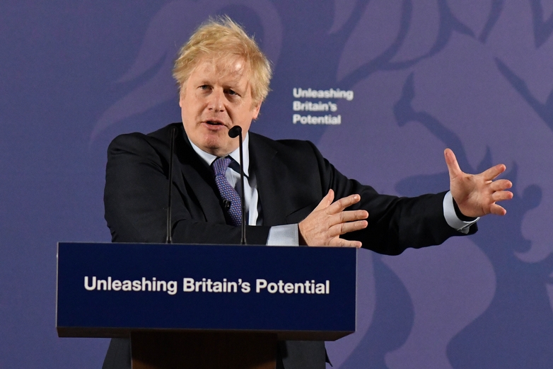 Le 3 février dernier, Boris Johnson avait déjà exposé dans un discours sa vision pour le futur du Royaume-Uni, qu'il entend bien détacher des normes européennes - Crédits : Andrew Parsons / Flickr Number 10 CC BY-NC-ND 2.0