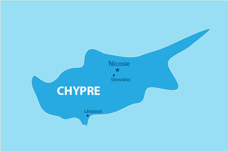 carte de chypre europe