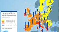 Carte comparative : Niveaux de dette publique en Europe