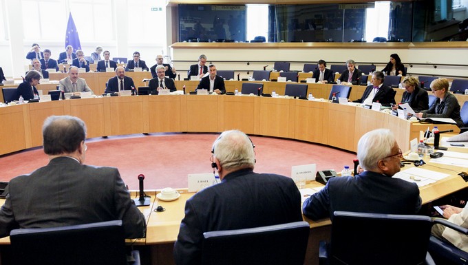 Conférence des présidents de groupe - Parlement européen - 27 mai 2014