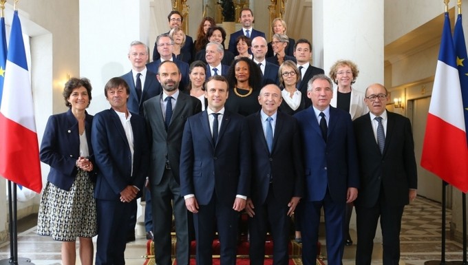 Emmanuel Macron et le gouvernement Philippe