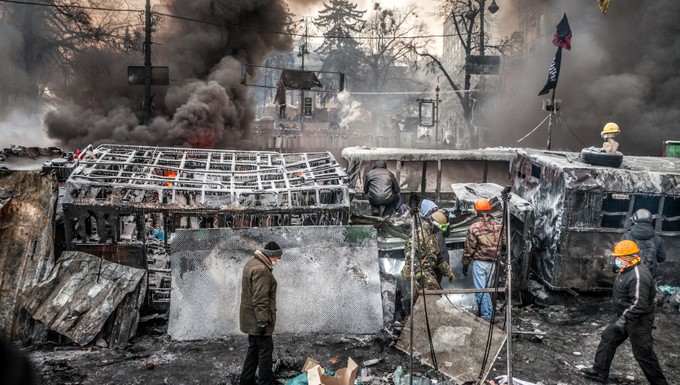 Affrontements Ukraine Kiev morts