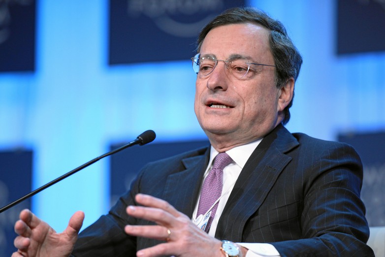 Mario Draghi, le président de la Banque centrale européenne - Crédits : Forum économique mondial (2012) / Flickr