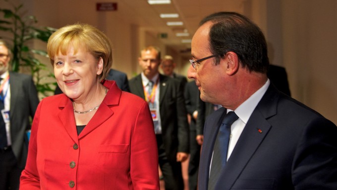 Merkel & Hollande