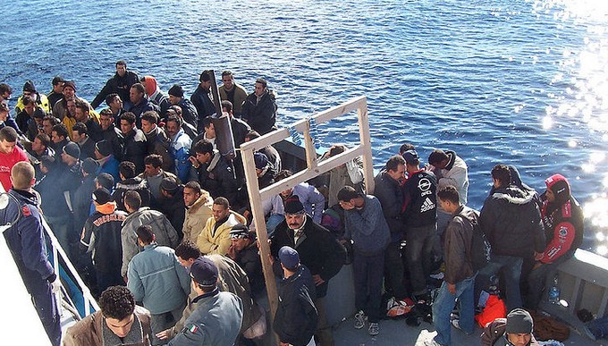 Migrants bateau