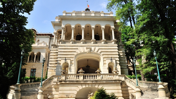Palais présidentiel Cotroceni - Bucarest Roumanie Ponta Basescu Johannis