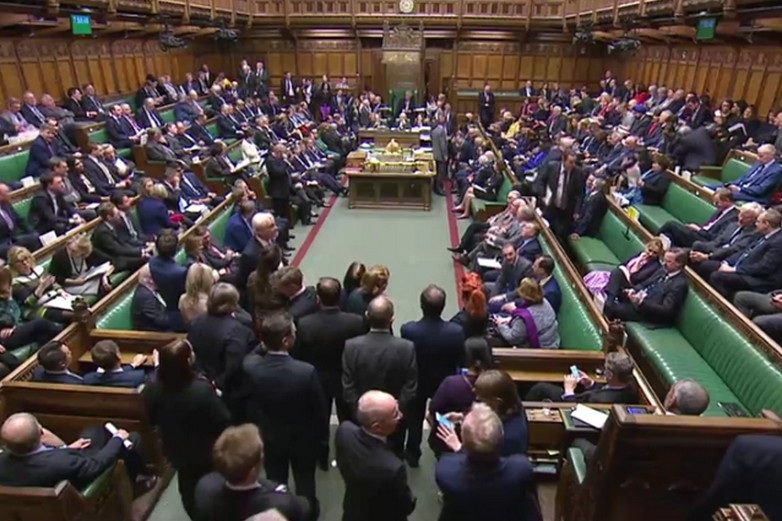 Sept amendements sur le Brexit ont été mis aux voix le 29 janvier - Crédits : DR