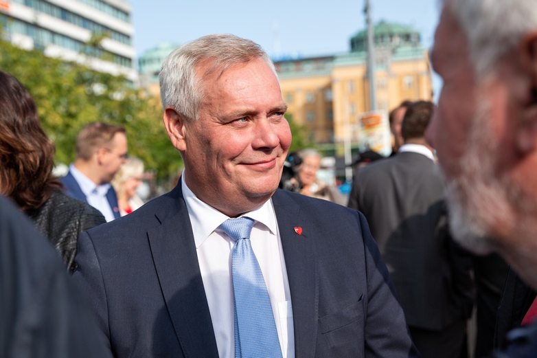 Le chef du Parti social-démocrate de Finlande Antti Rinne le 23 août 2018 - Crédits : Jukka-Pekka Flander / Flickr 