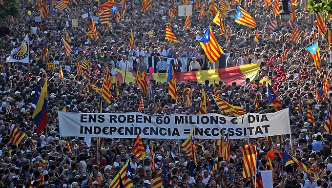 Manifestation catalane