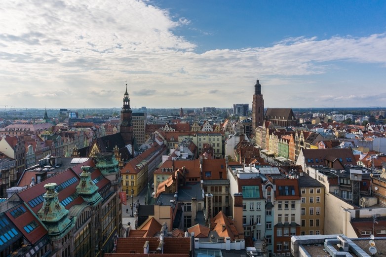 La ville de Wrocław, en Pologne, s'illustre au niveau européen : capitale européenne de la culture 2016, elle a accueilli l'Euro 2012 de football, et les Prix du cinéma européen 2016 - Crédits : barnyz / Flickr CC BY-NC-ND 2.0