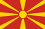 Drapeau République de Macédoine du Nord