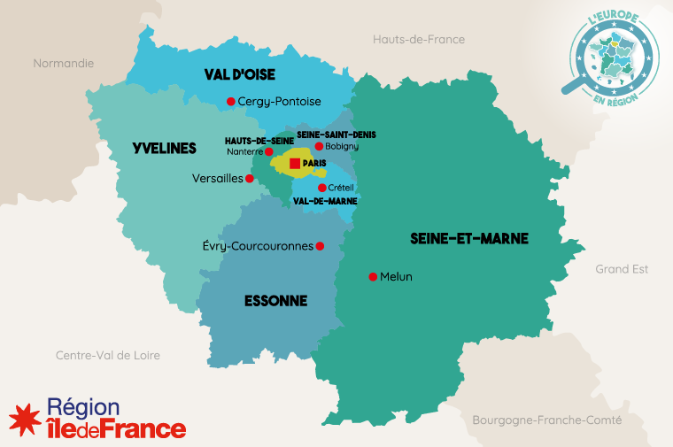 L'Europe en région : Ile-de-France