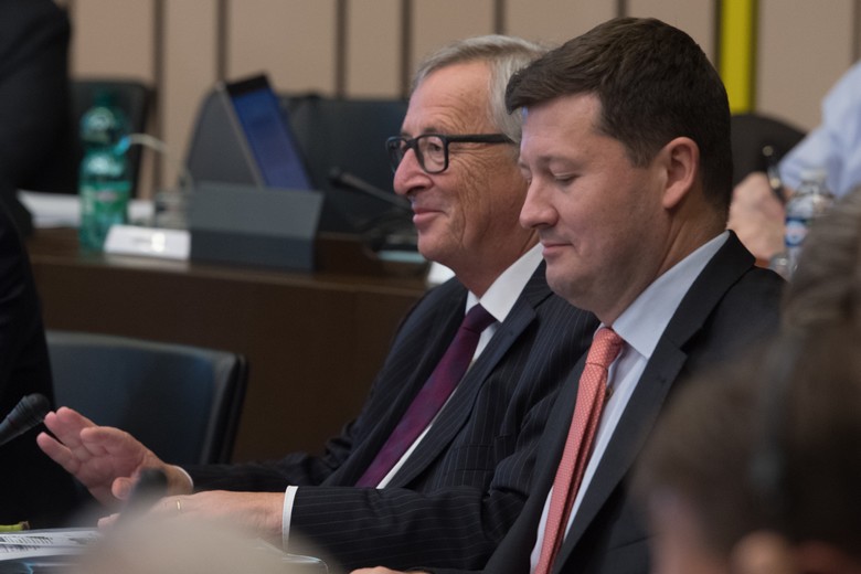Jean-Claude Juncker et Martin selmayr