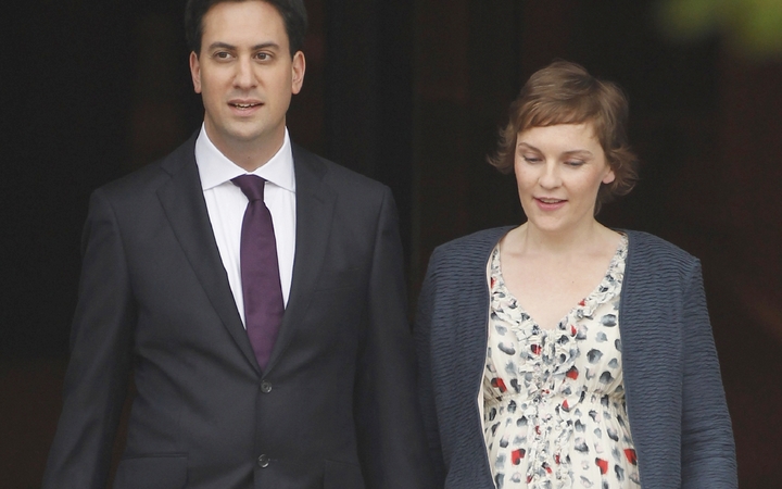 Ed Miliband et son épouse Justine
