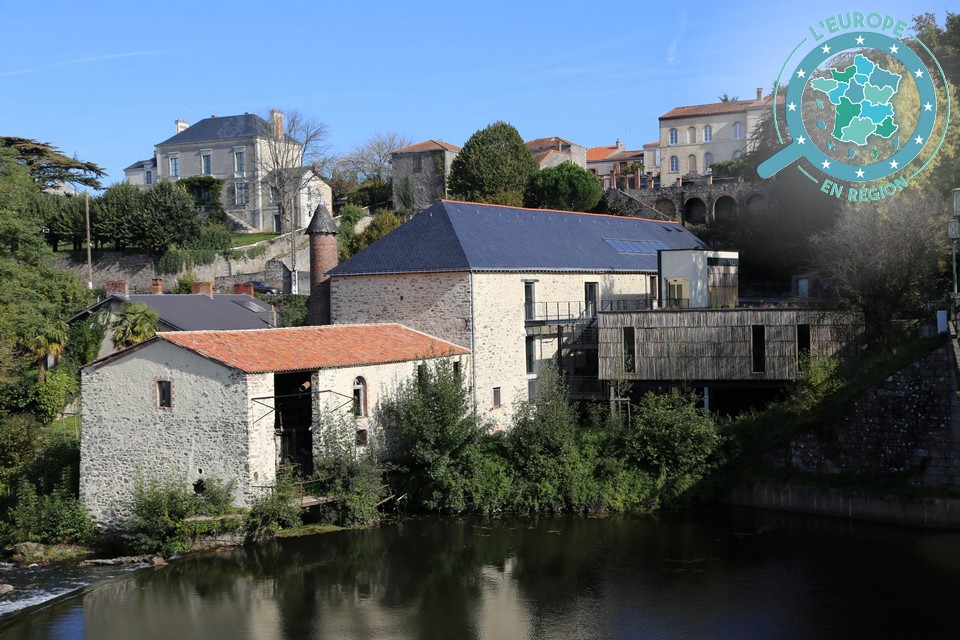 Restauré grâce à des fonds européens, le moulin du Nid d’Oie a trouvé une seconde vie en accueillant le siège de l’EPTB de la Sèvre Nantaise - Crédits : EPTB de la Sèvre Nantaise