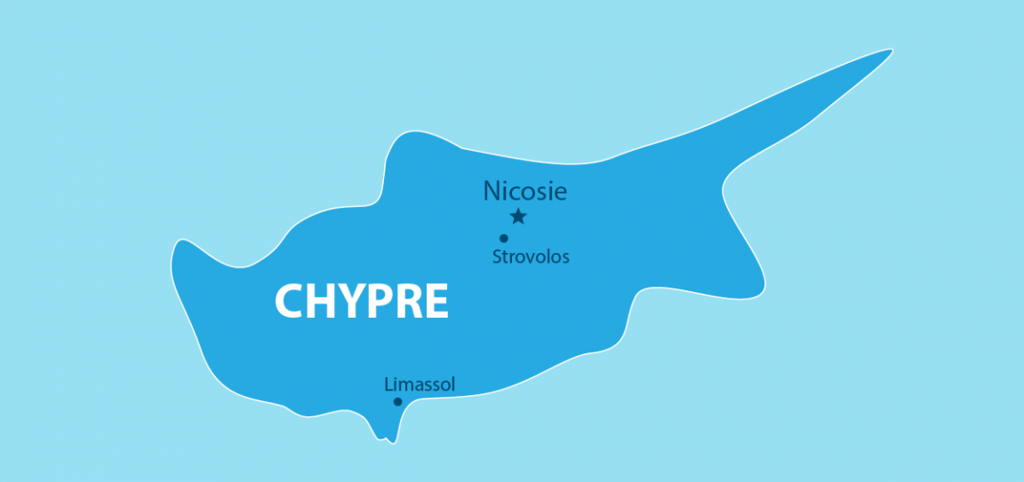 Chypre carte géographique