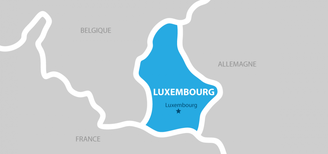 Luxembourg carte géographique
