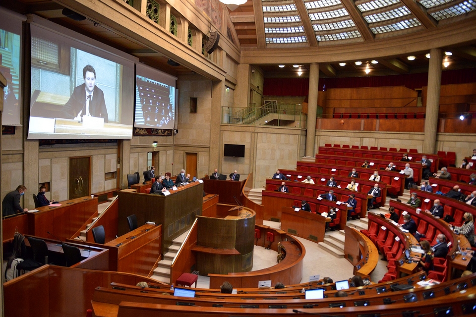 Au Palais d'Iéna à Paris, les représentants de la société civile organisée en Europe ont fait valoir leur valeur ajoutée dans les travaux de la PFUE – Crédits : Comité économique et social européen