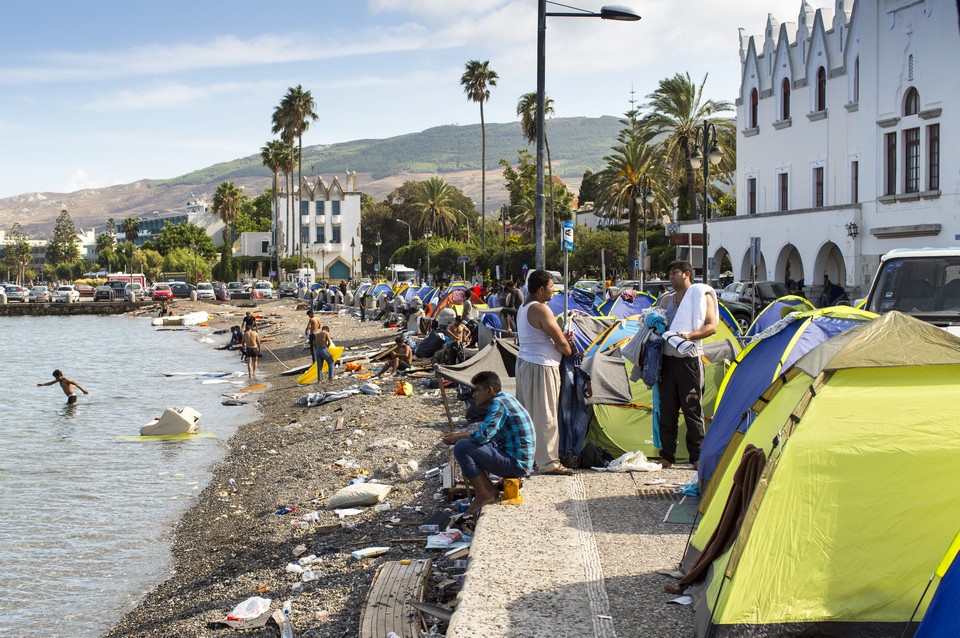 Au coeur de la crise des réfugiés en 2015, l'île de Lesbos était l'une des principales portes d'entrée des migrants en Europe