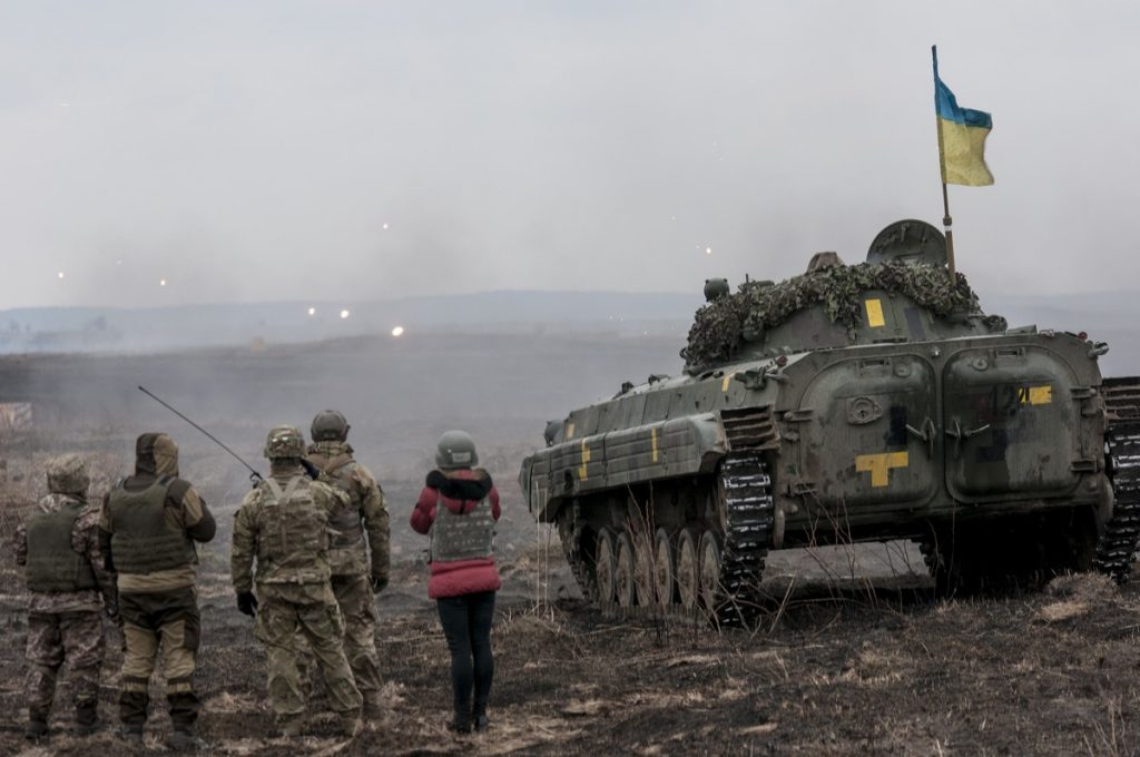 L'Ukraine est en conflit armé depuis 2014 contre les séparatistes du Donbass, soutenus par la Russie - Crédits : Anthony Jones / Flickr