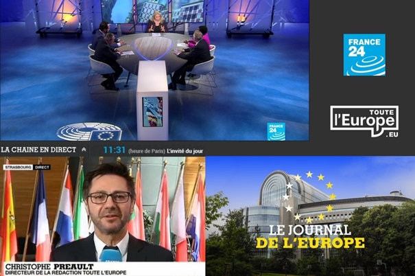 Partenariat France 24 Toute l'Europe