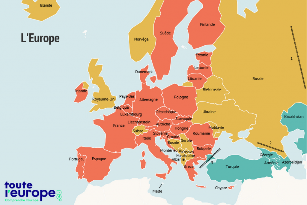 Europe, UE, Schengen, zone euro : quelles différences ?