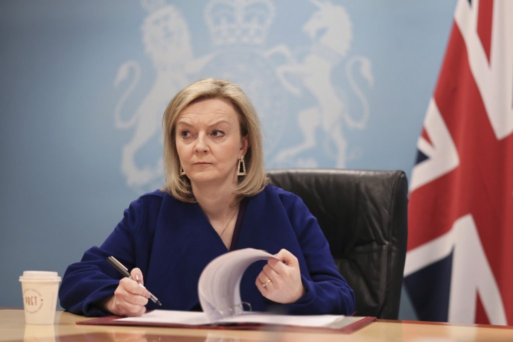 La cheffe de la diplomatie du Royaume-Uni a annoncé vouloir apporter des modifications au protocole nord-irlandais "dans les semaines à venir" - Crédits : UK Government / Flickr CC BY-NC-ND 2.0