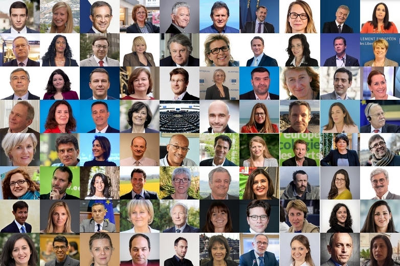 Les 79 députés français élus le 26 mai 2019