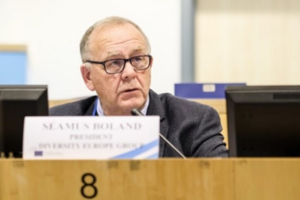 Pour Séamus Boland, il faut "faire en sorte que l'UE ne puisse jamais se retrouver en position de vulnaribilité à cause des agissements de pays tiers" - Crédits : CESE