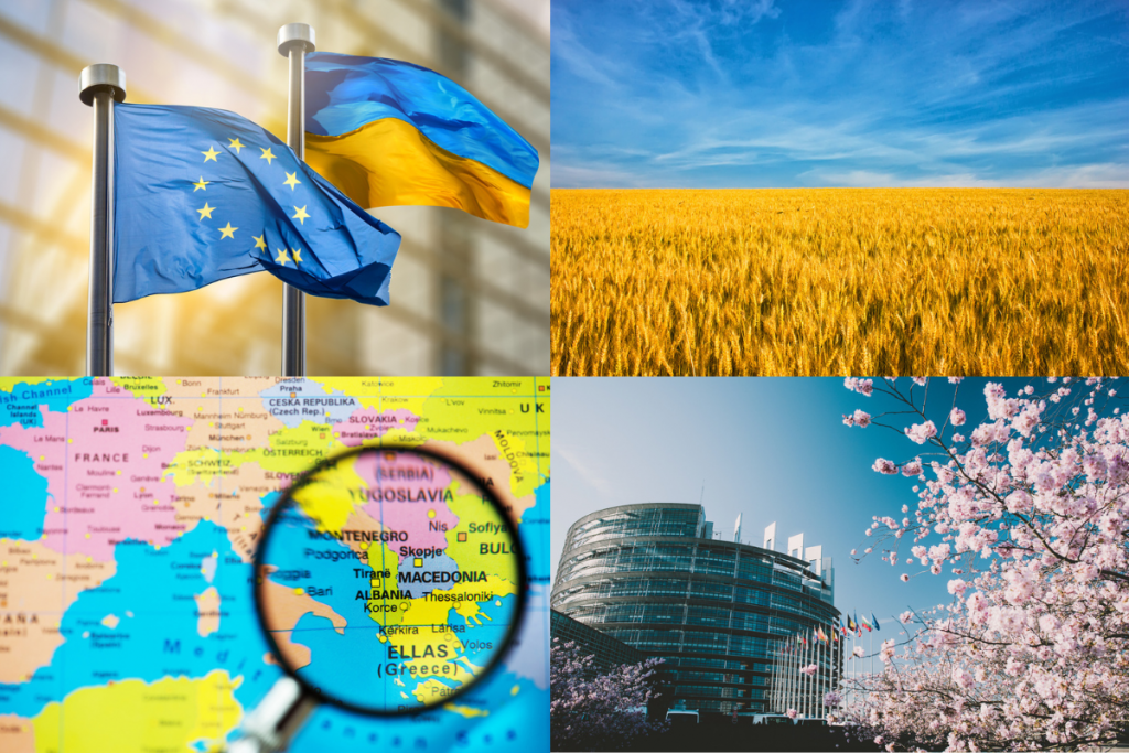 L'adhésion de l'Ukraine, les exportations de céréales, l'élargissement aux Balkans ou le droit d'initiative du Parlement européen seront au programme du sommet