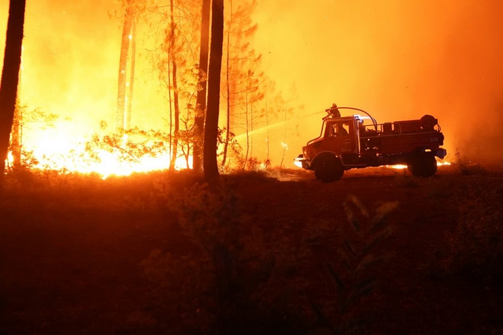 Plus de 6 800 hectares de forêts ont brûlé en Gironde au jeudi 11 août