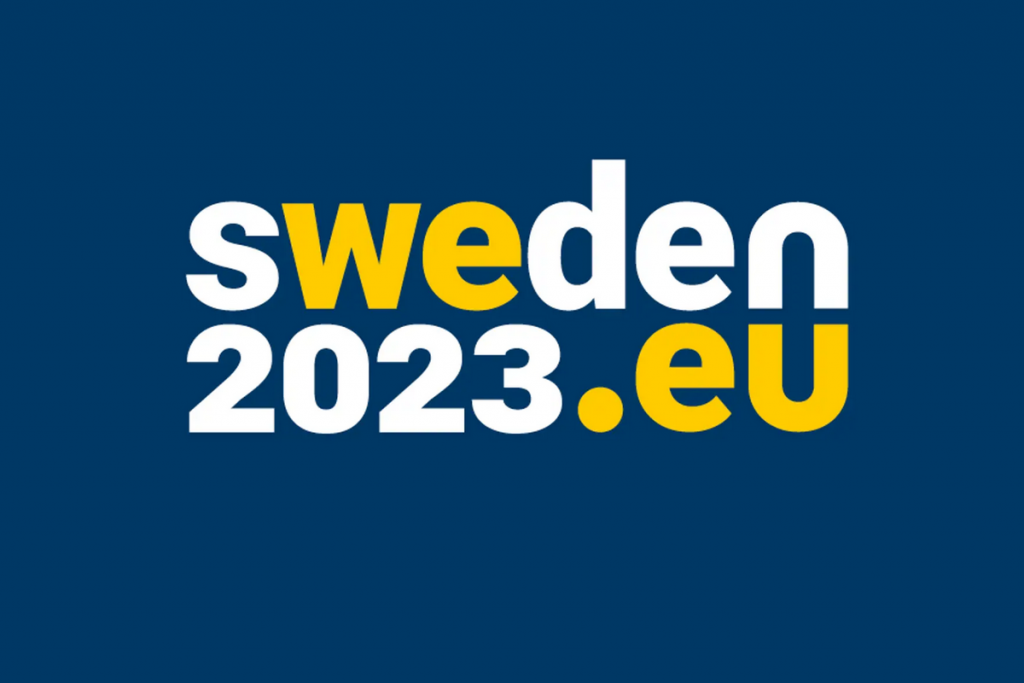 Selon le gouvernement suédois, le logo de la présidence symbolise les valeurs d'appartenance et de communauté