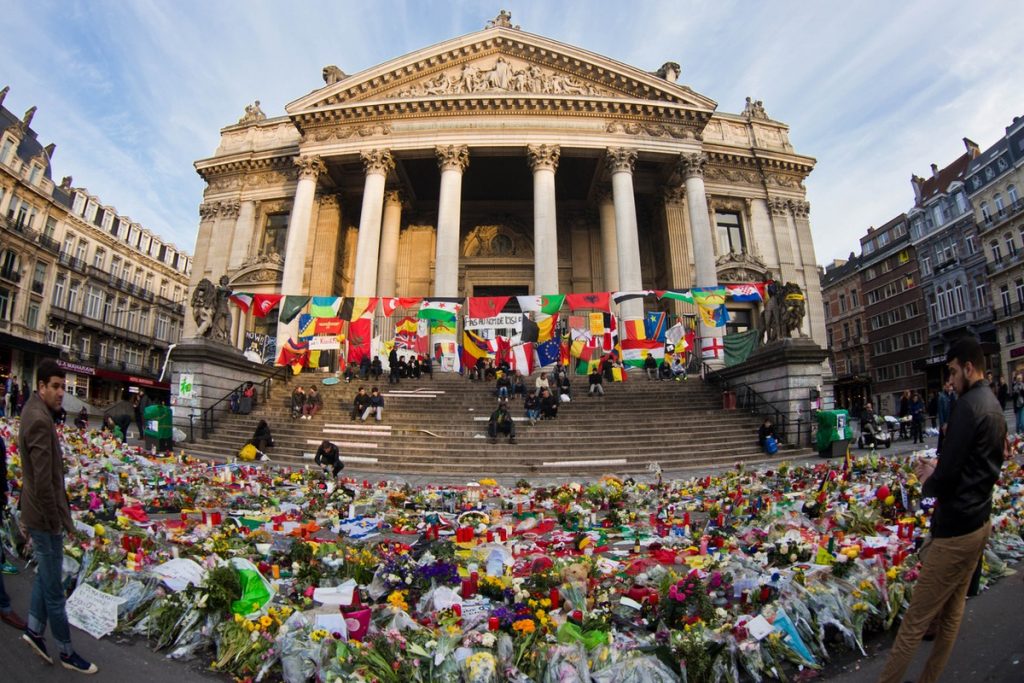 Le 22 mars 2016, trois attentats ont provoqué la mort de 35 personnes à Bruxelles.