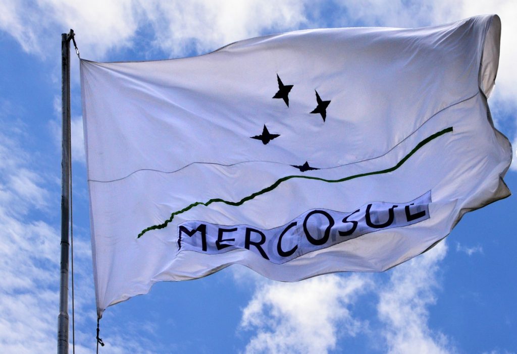 Fondée en 1991, l'alliance du Mercosur regroupe le Brésil, l'Argentine, le Paraguay et l'Uruguay - Crédits : mtcurado / iStock.