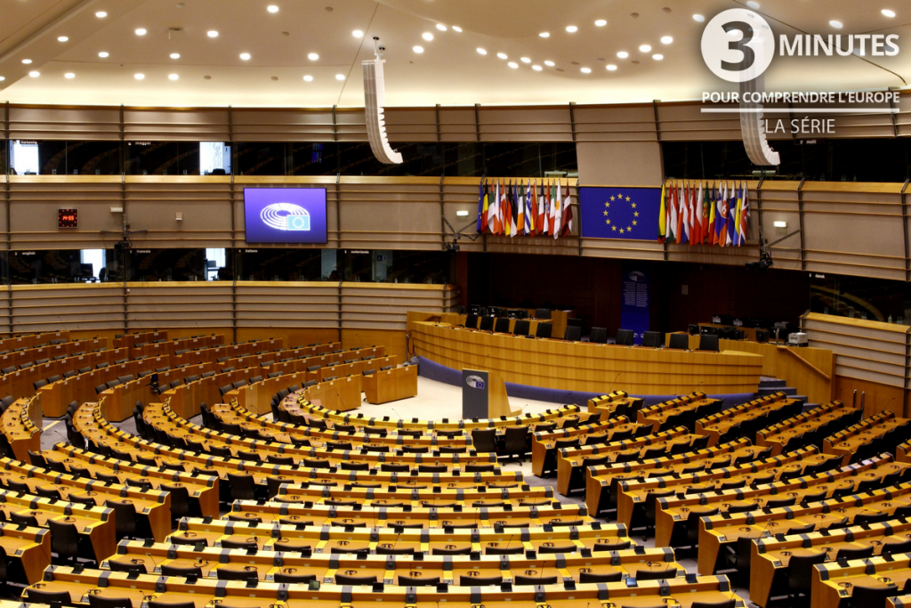 Hémicycle du Parlement européen à Bruxelles