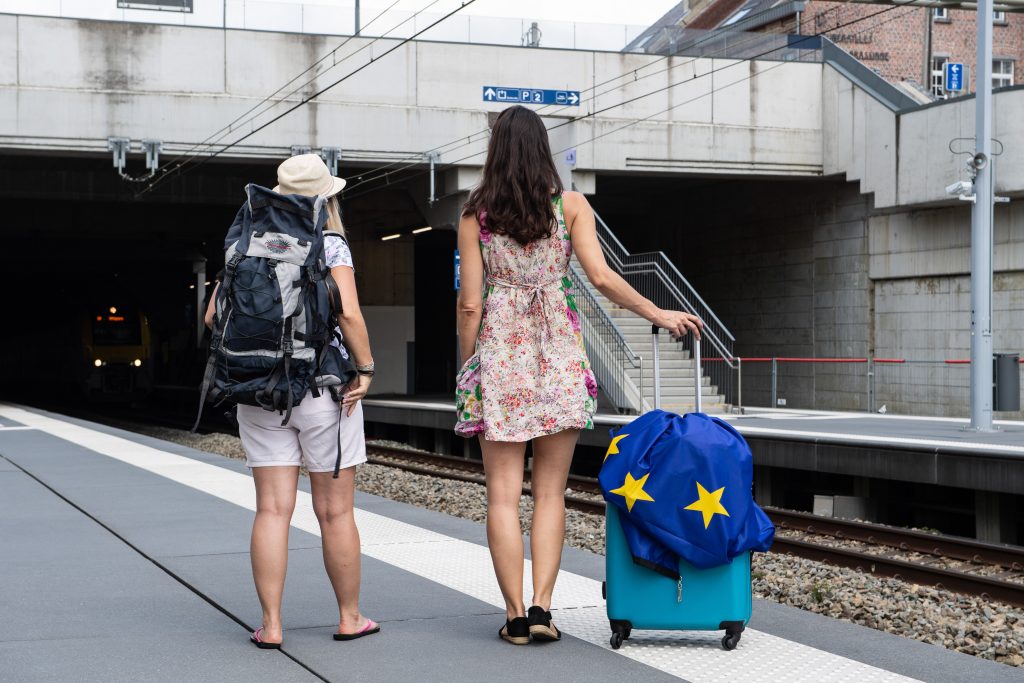 DiscoverEU permet de candidater également par groupe de quatre personnes maximum pour voyager avec ses amis - Crédits : Lukasz Kobus / Commission européenne