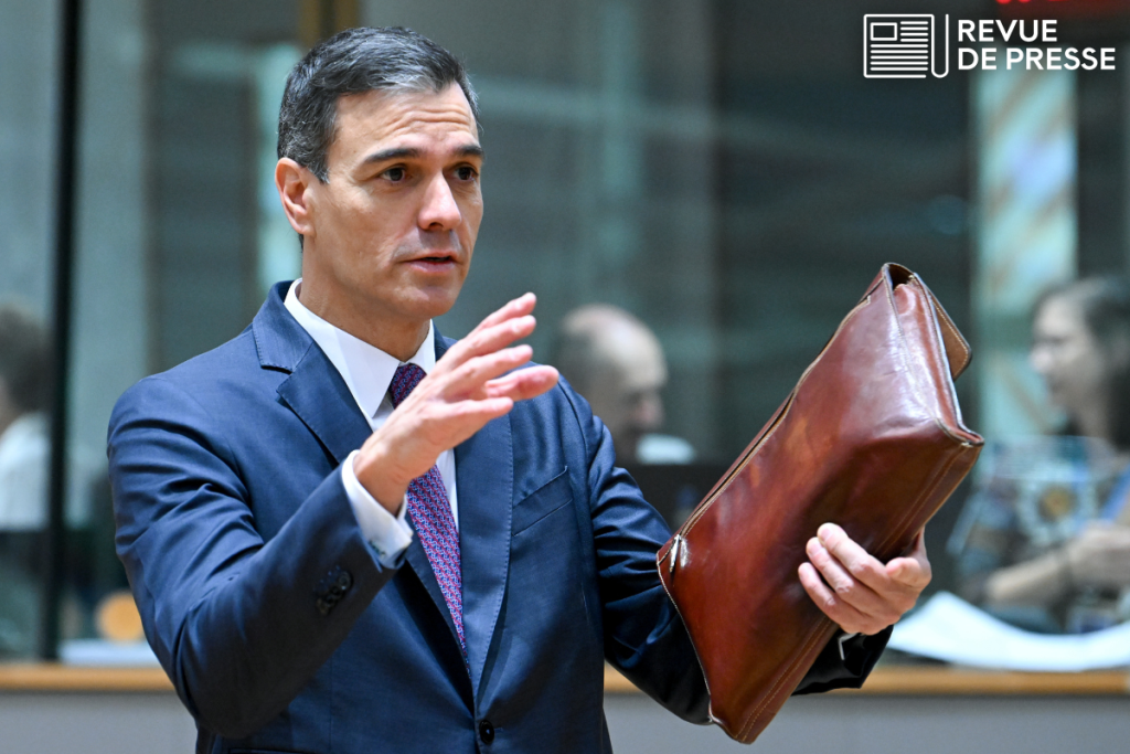 Premier ministre depuis 2018, Pedro Sánchez est forcé de trouver de nouveaux soutiens au sein du Parlement pour éviter de nouvelles élections législatives en Espagne - Crédits : Conseil européen