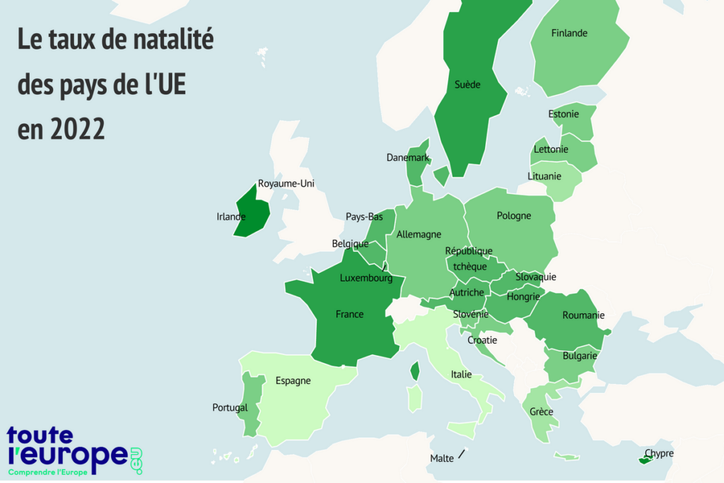Natalité dans l'Union européenne : combien de naissances dans les Etats membres ?