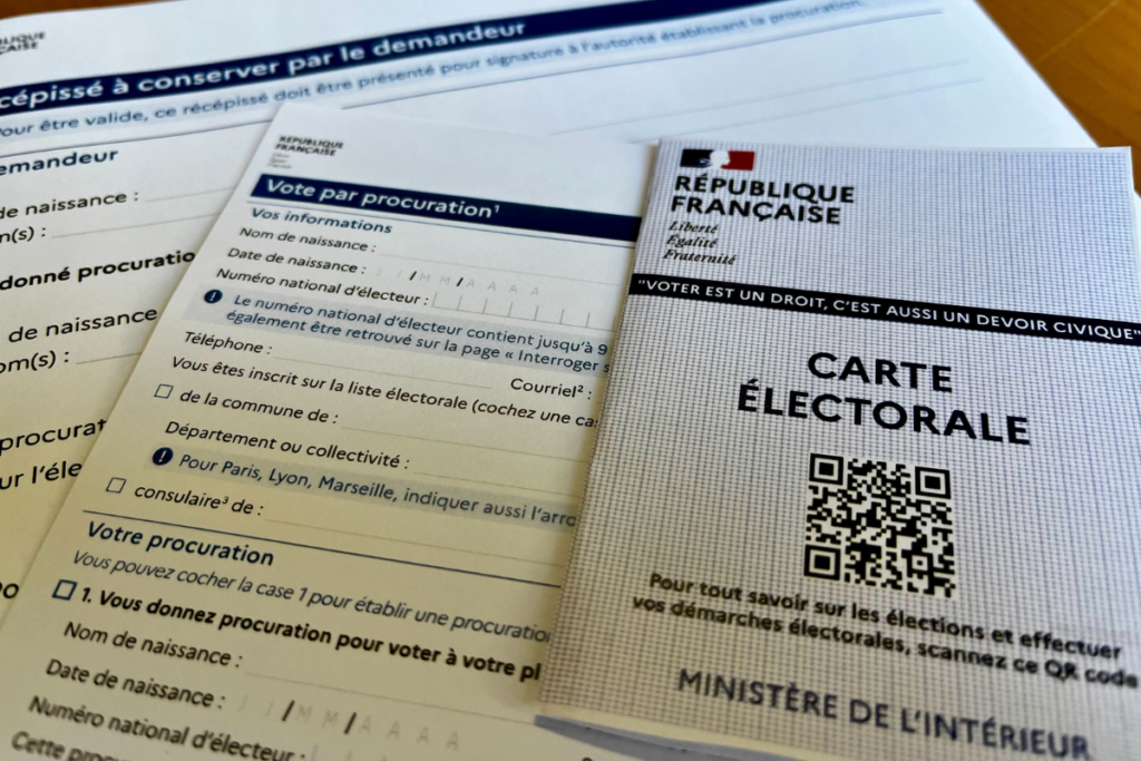 Pour la première fois lors de ces élections européennes, les démarches pour voter par procuration pourront être effectuées entièrement en ligne - Crédits : Hugo Palacin / Toute l'Europe