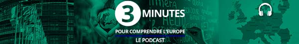 Podcast L'Europe en 3 minutes - bannière