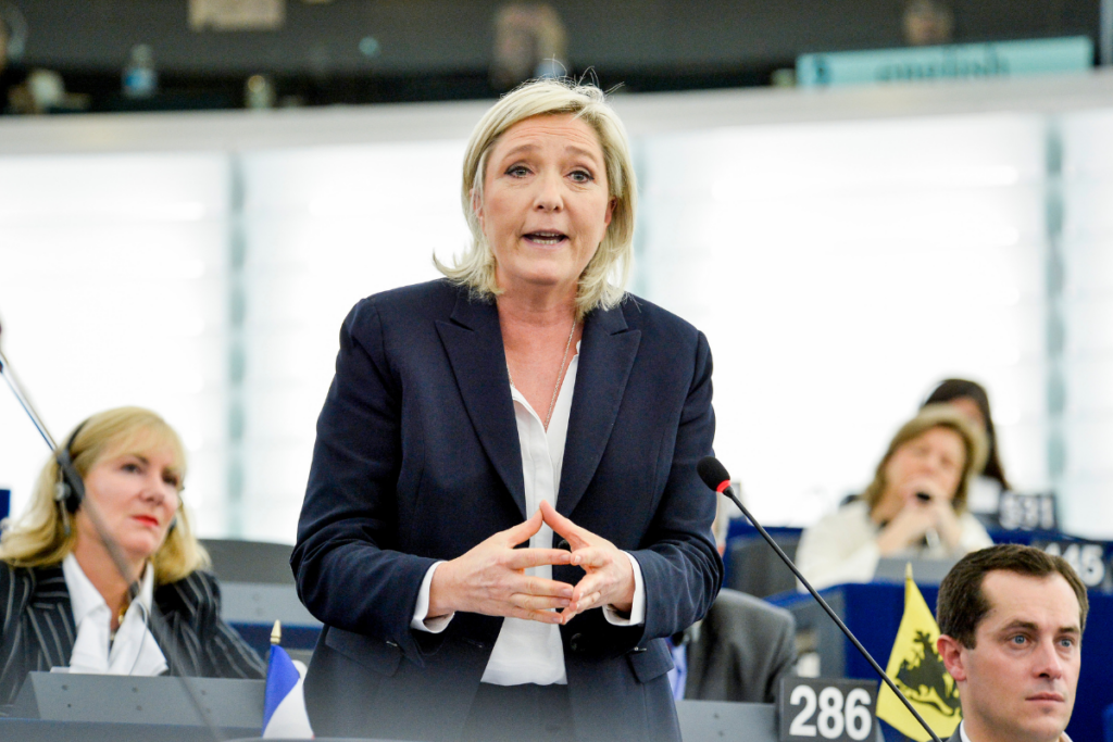Marine Le Pen a été députée européenne de 2004 à 2017 - Crédits : Michel CHRISTEN / Parlement européen