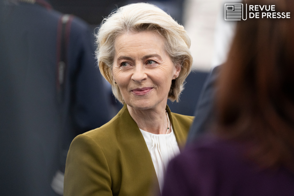 Elections européennes : lors d'un débat entre chefs de file, Ursula von der Leyen défend son bilan