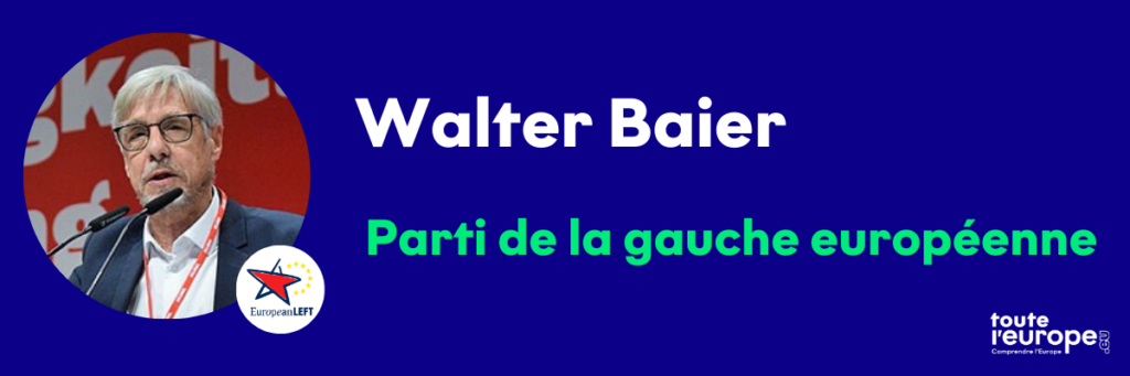 Walter Baier, Parti de la gauche européenne
