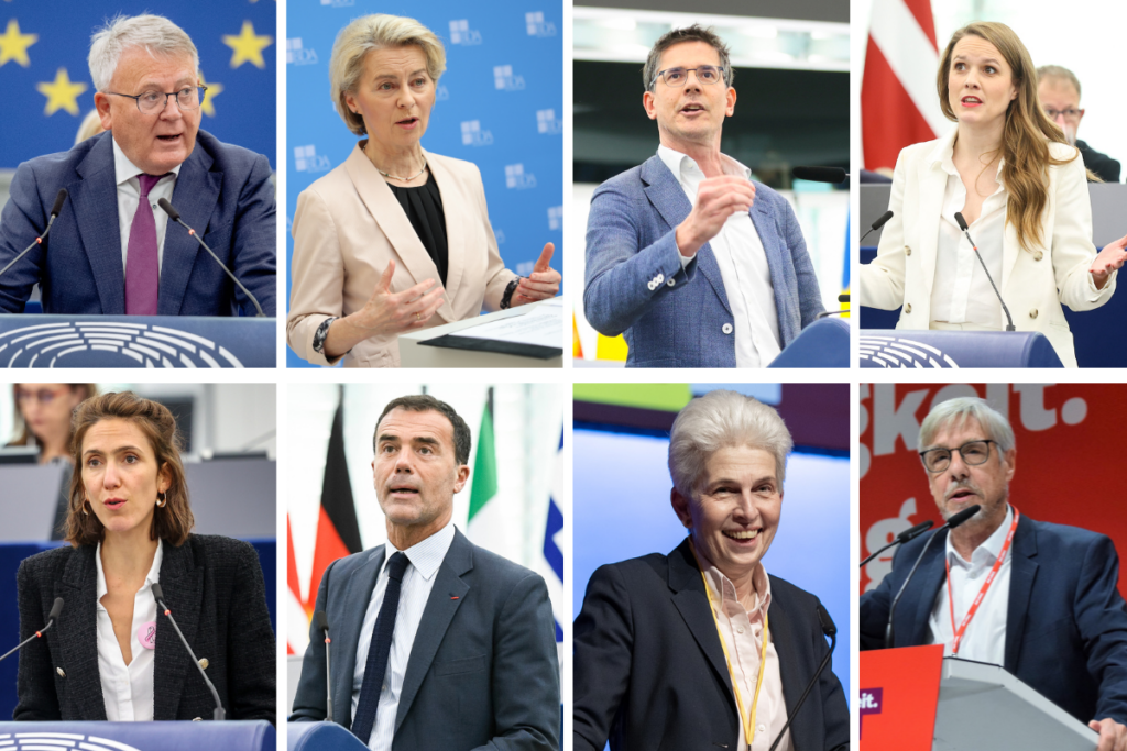 Elections européennes 2024 : qui sont les candidats chefs de file au niveau européen ?