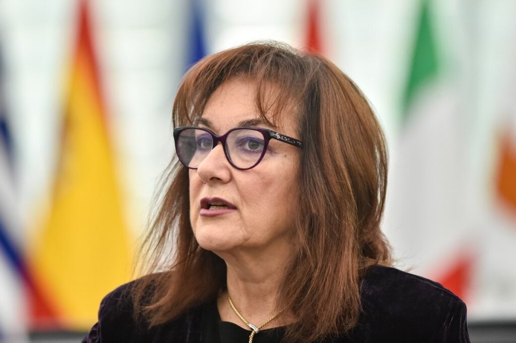 Dubravka Šuica au Parlement européen en novembre 2023