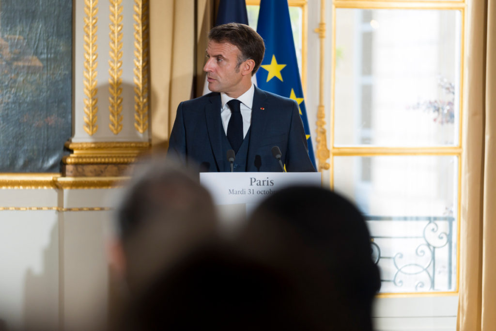 Emmanuel Macron a précisé que ce discours sera prononcé en fin de matinée, le jeudi 25 avril - Crédits : Dania Le Lardic / Parlement européen